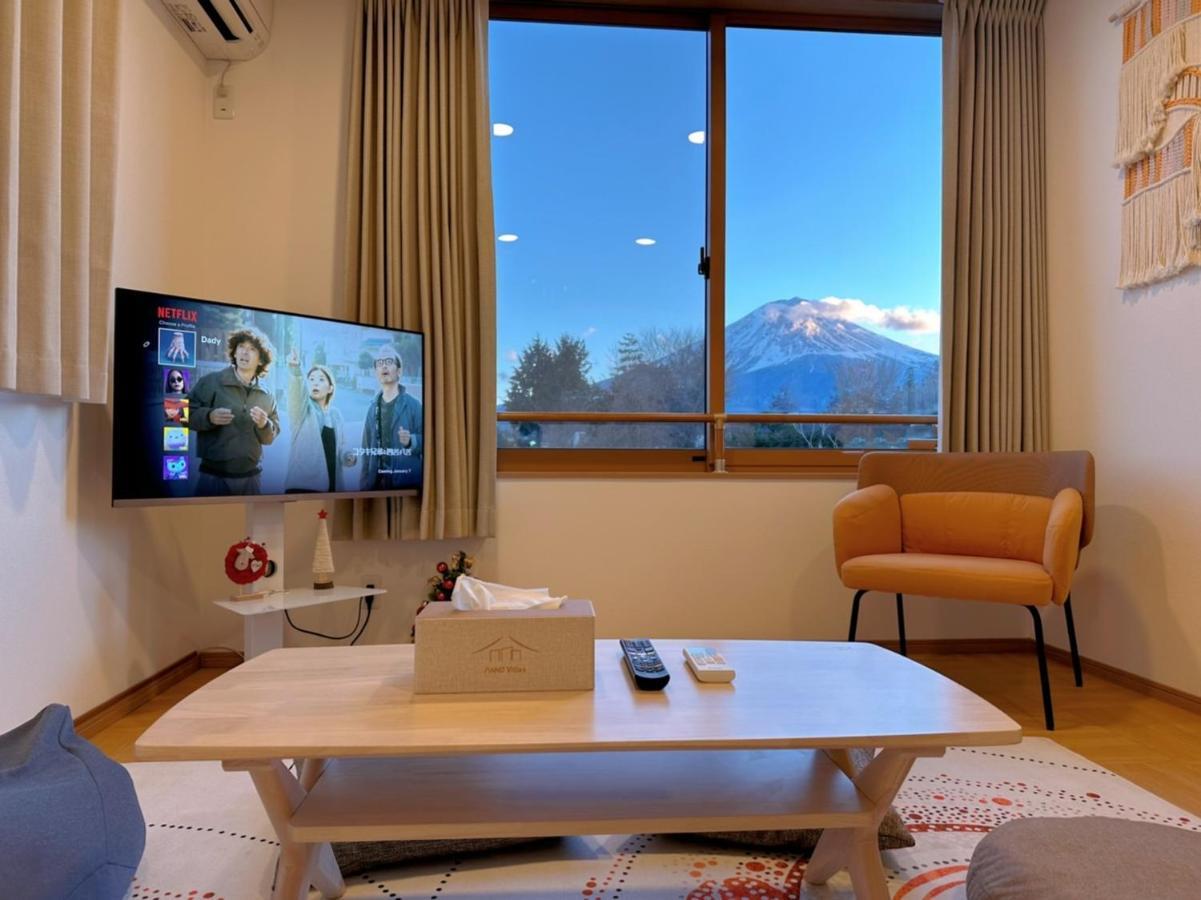 פוג'יקאוואגוצ'יקו ヴィラ山間堂grandvilla Mt Fuji View Bbq Bonfire Annovillas Sankando מראה חיצוני תמונה