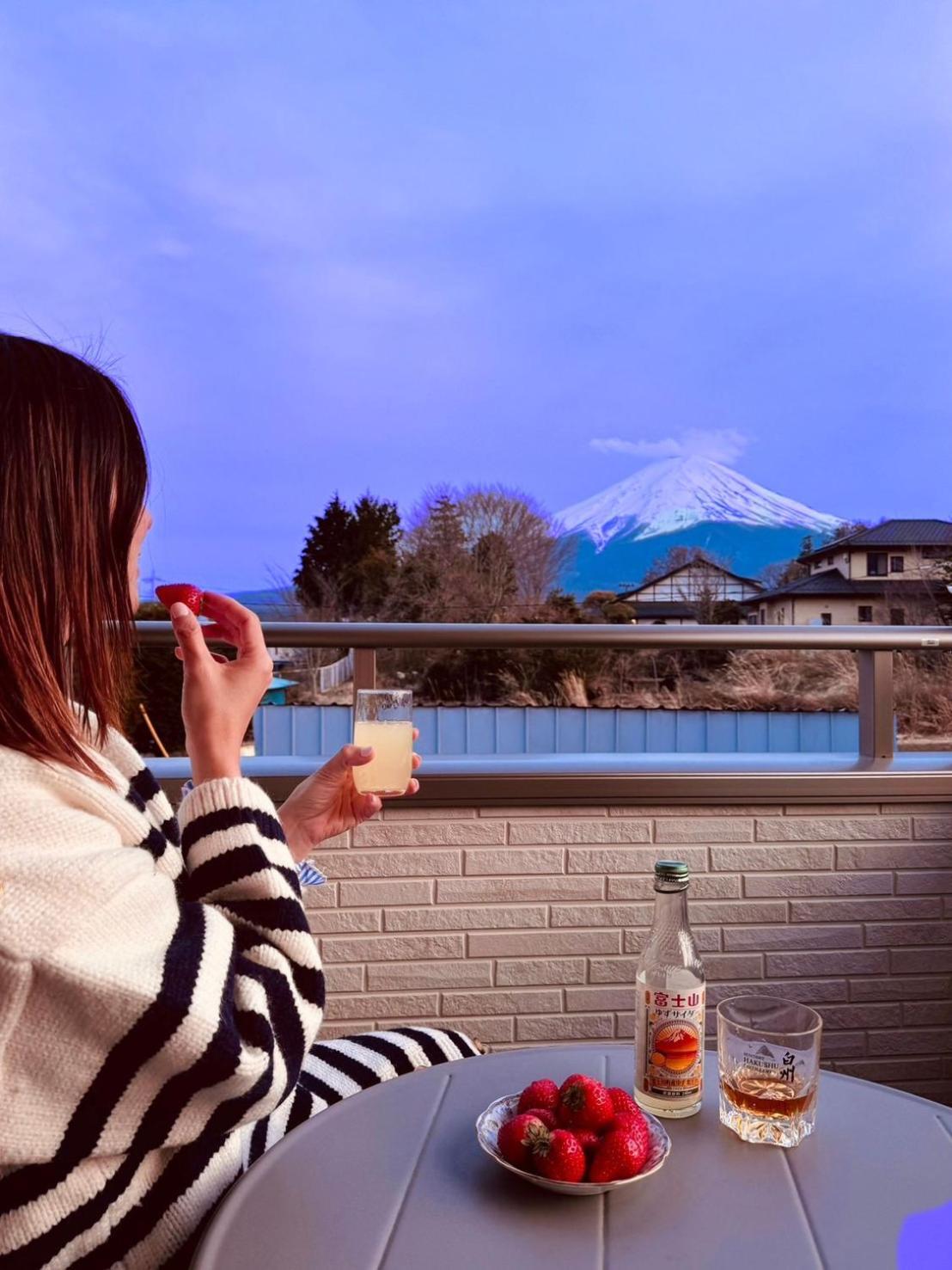 פוג'יקאוואגוצ'יקו ヴィラ山間堂grandvilla Mt Fuji View Bbq Bonfire Annovillas Sankando מראה חיצוני תמונה